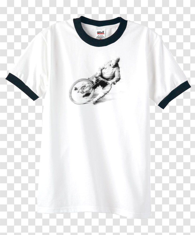 Ringer T-shirt Hoodie Taekwondo Printed - White Transparent PNG