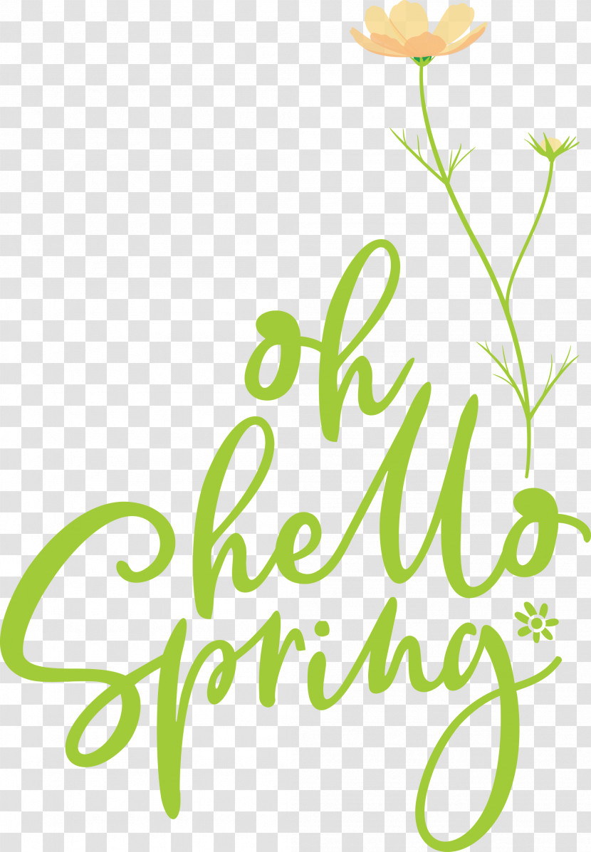 Oh Hello Spring Hello Spring Spring Transparent PNG