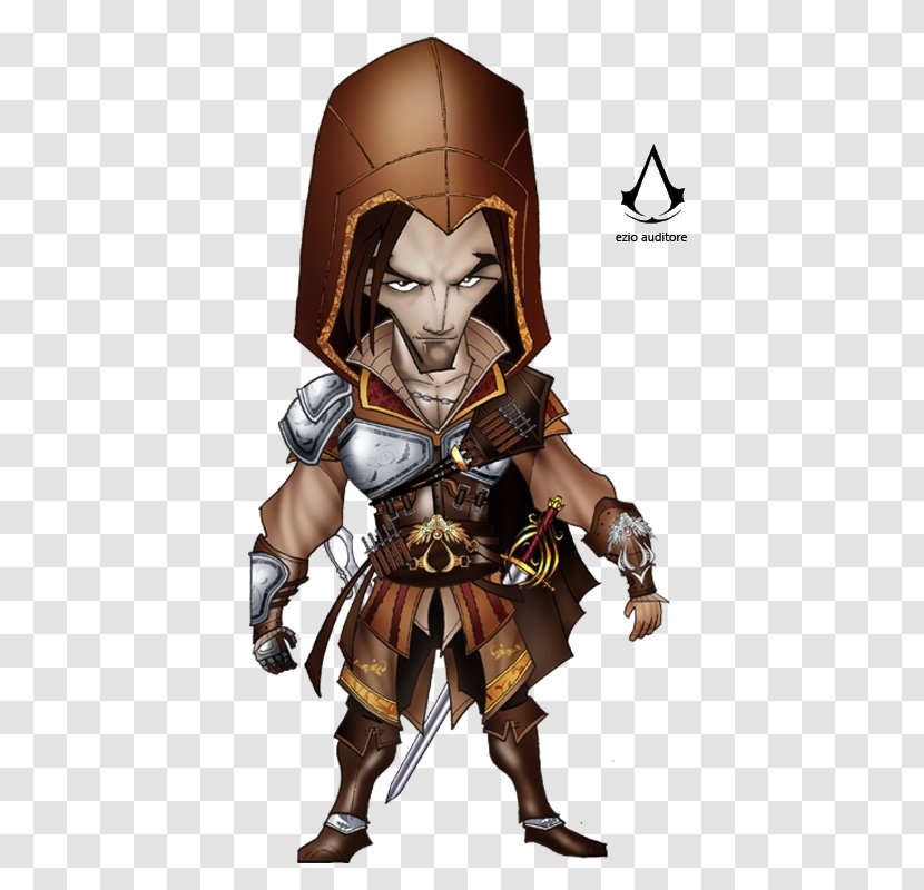 Assassin's Creed II Creed: Brotherhood Ezio Auditore Monteriggioni - Action Figure Transparent PNG