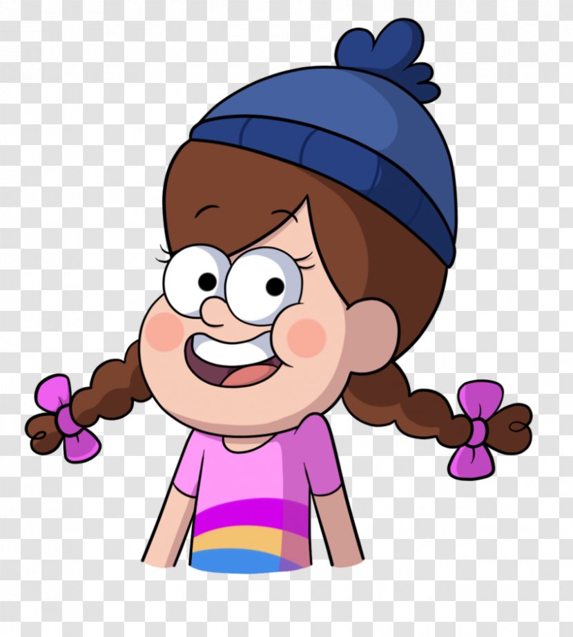 Mabel Pines Dipper Drawing Little Clip Art - Watercolor - Gravity Falls Transparent PNG