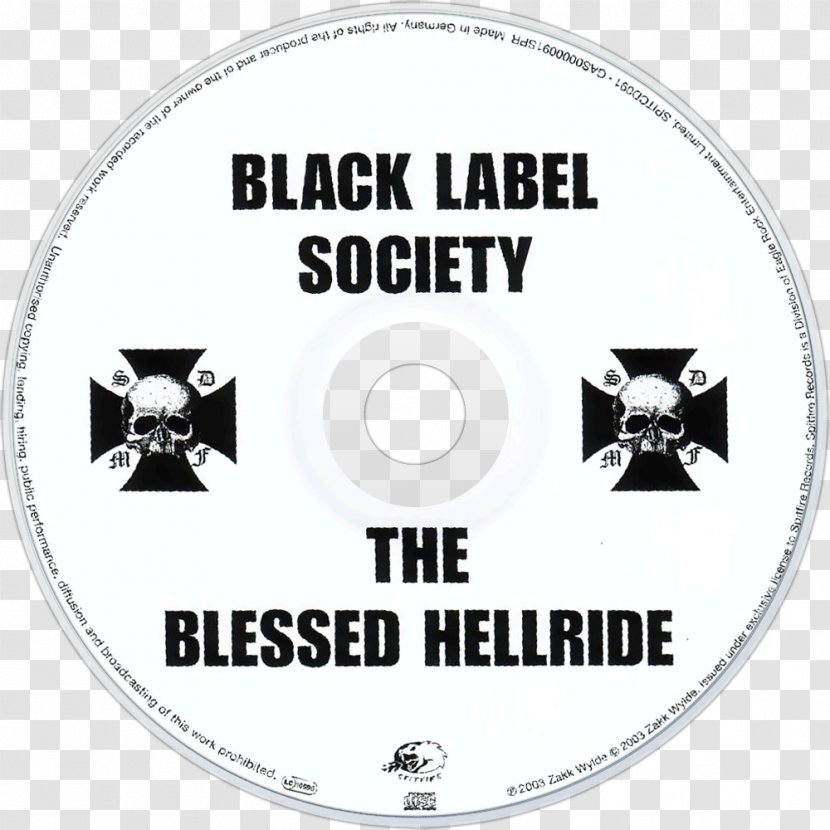 The Blessed Hellride Phonograph Record Black Label Society Compact Disc LP - Brand - Ain't No Sunshine Soundalike Cover Transparent PNG