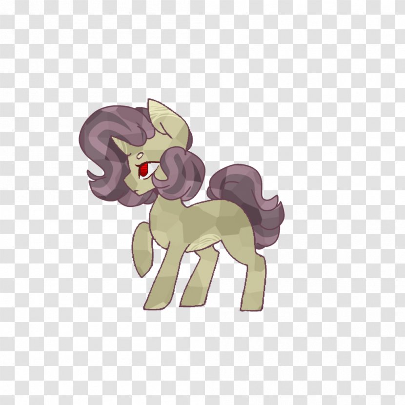 Horse Pony Vertebrate Purple Violet - Cartoon - Fairy Dust Transparent PNG