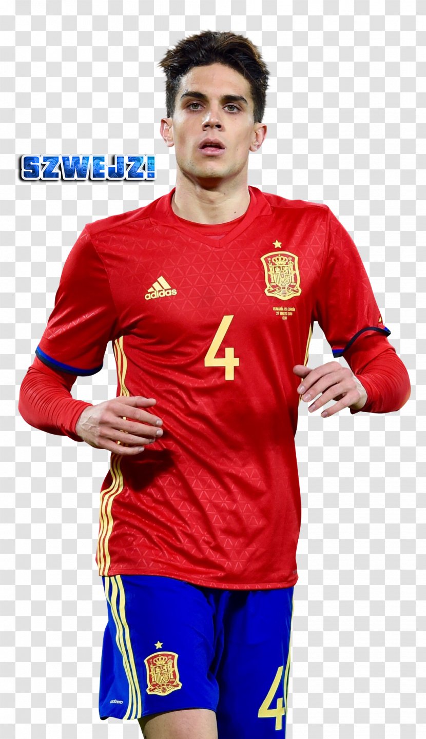 Marc Bartra Spain National Football Team Jersey Player Keyword Tool - Soccer Transparent PNG