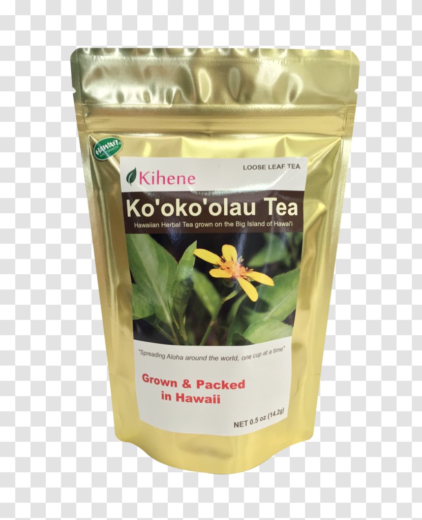 Iced Tea Green Bidens Wiebkei Herbal - Native Hawaiians Transparent PNG