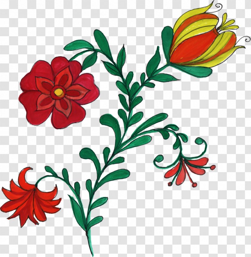 Cut Flowers Floral Design Clip Art - Plant Stem - Ornament Transparent PNG