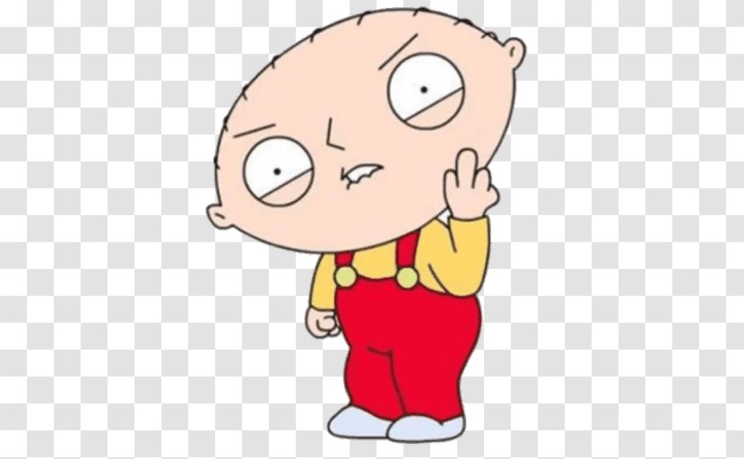 Middle Finger Stewie Griffin Cartoon Family Guy - Flower Transparent PNG