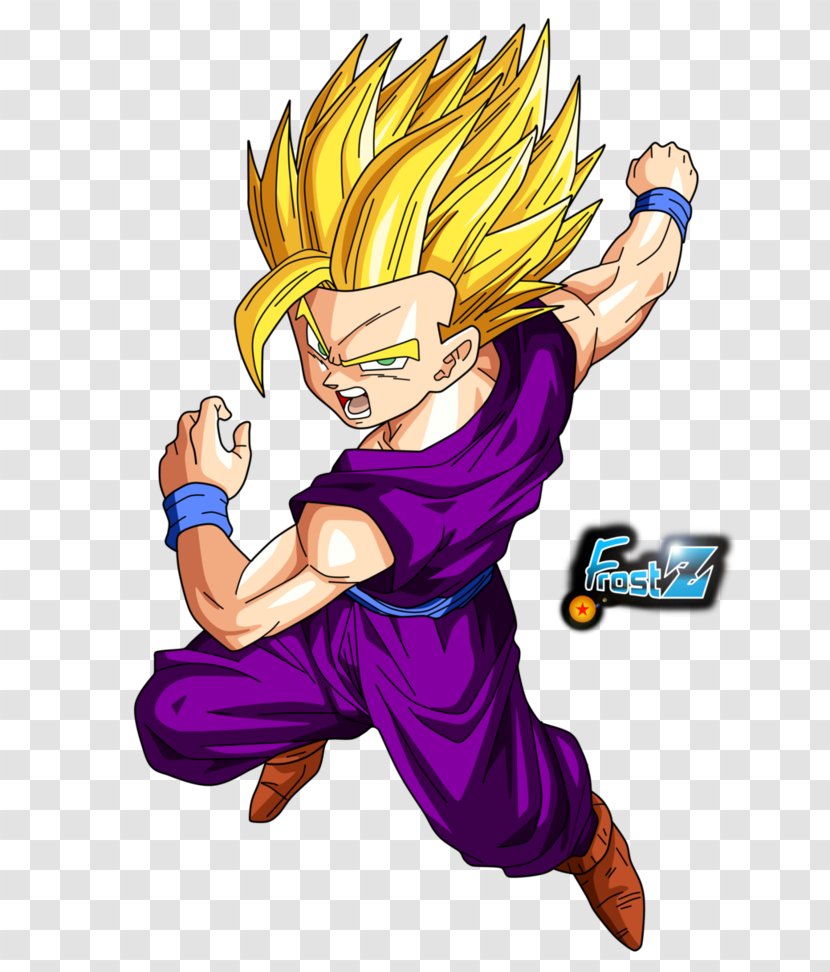 Gohan Trunks Goku Vegeta Goten - Frame - Frost Transparent PNG