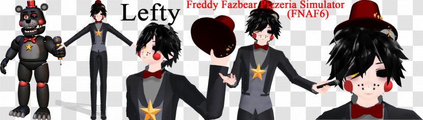 Freddy Fazbear's Pizzeria Simulator Pizzaria Fan Art Video - Heart - Model Hair Transparent PNG