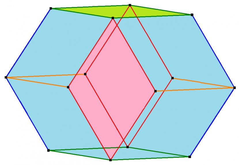 Rhombic Dodecahedron Bilinski Icosahedron Geometry - Face Transparent PNG