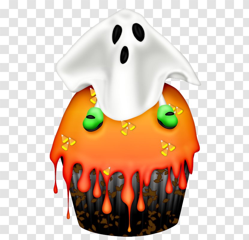 Cupcake Clip Art Vector Graphics Halloween - Cake Transparent PNG