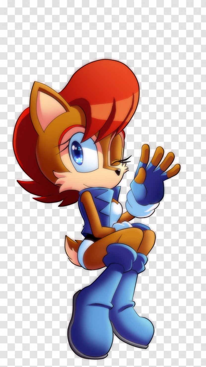 Sonic The Hedgehog Unleashed Princess Sally Acorn Amy Rose - Mascot Transparent PNG