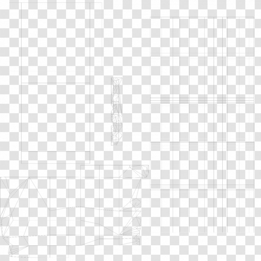 Paper Line White Pattern - Rectangle Transparent PNG