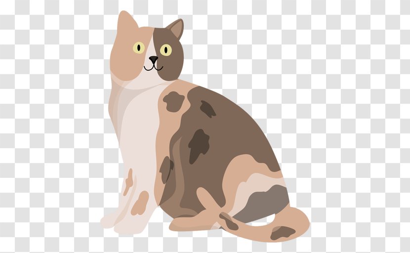 Cat Vector Graphics Illustration Vexel - Domestic Short Haired Transparent PNG