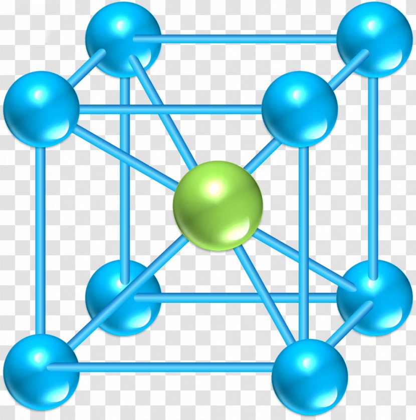 Crystal Structure Blue Lattice - Symmetry Transparent PNG