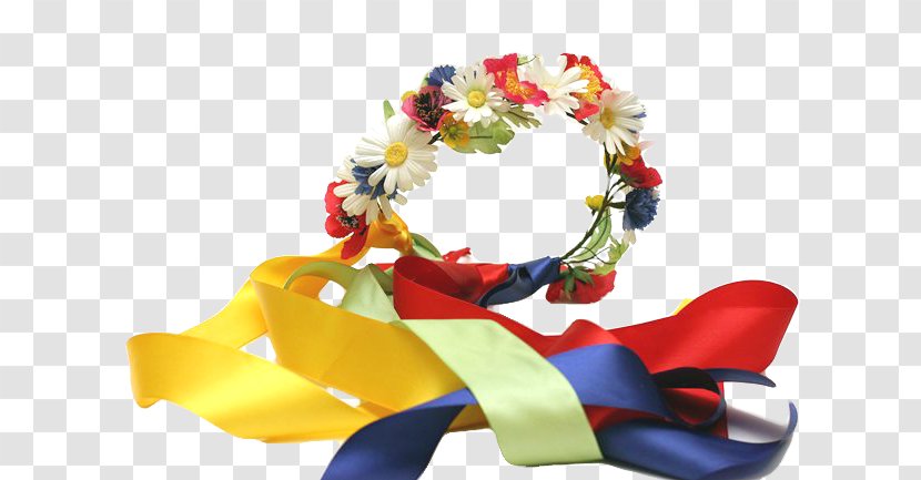 Flower Clothing Accessories Wreath Fashion Ukrainians - Couronne De Fleurs Transparent PNG