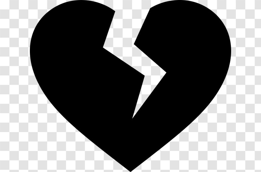 Broken Heart Symbol Clip Art - Frame - Break Up Transparent PNG