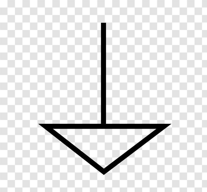 Chassis Ground Electricity Electrical Network Transformer - Symbol - Thumb Signal Transparent PNG