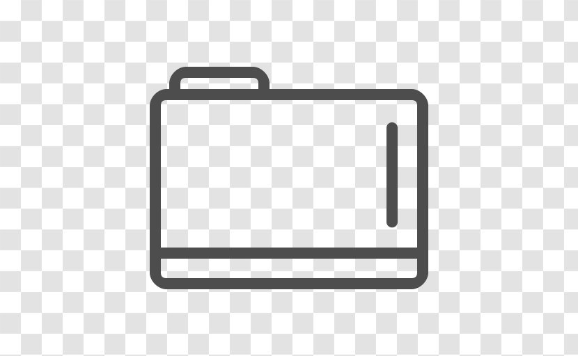 Directory - Rectangle - Line Icon Transparent PNG