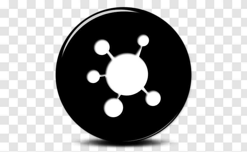 Symbol Social Media Facebook Network - Eight Ball Transparent PNG