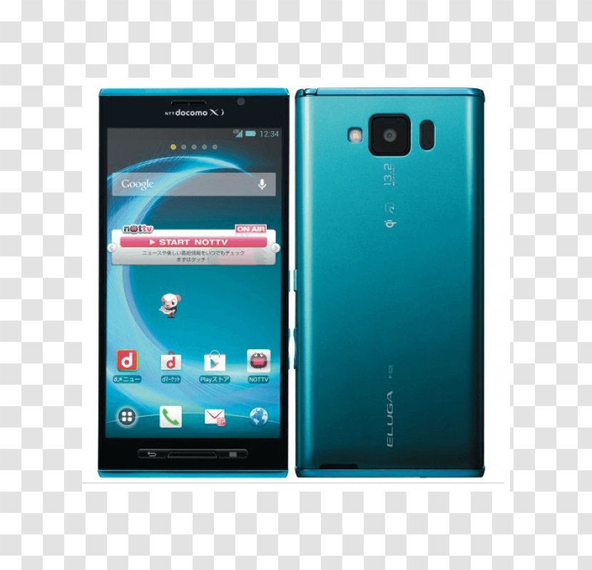 Sony Xperia Z Panasonic Eluga P-02E - Mobile Phone - Smartphone Transparent PNG