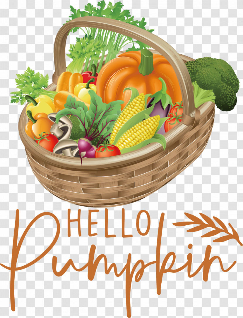 Hello Pumpkin Autumn Thanksgiving Transparent PNG