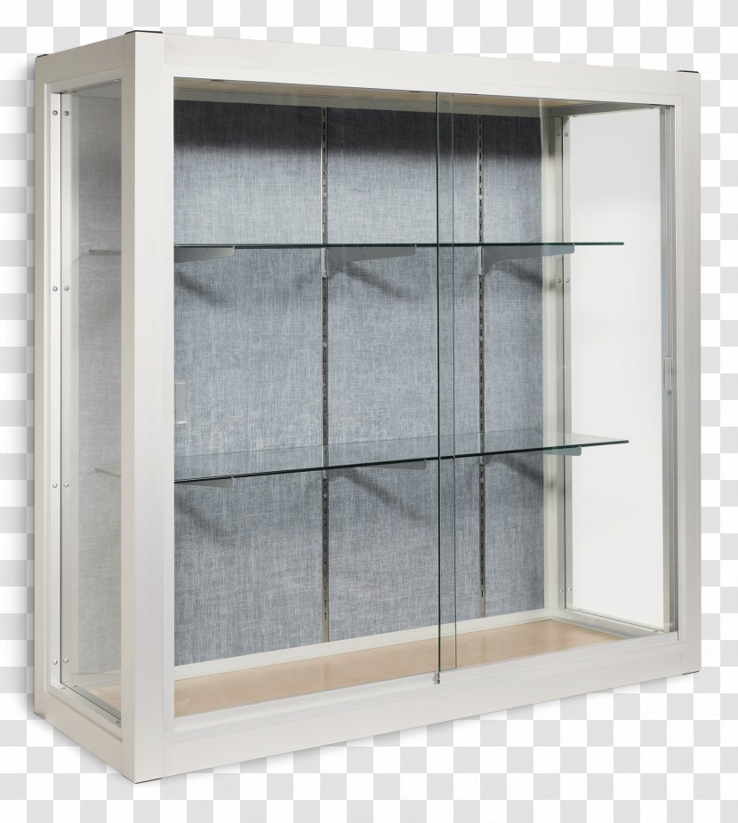 Window Display Case Sliding Glass Door Shelf - Toughened - Trophy Transparent PNG