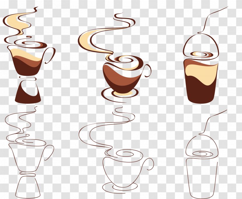 Irish Coffee Cafe Latte Arabic - Cup - COFFEE MAKER Transparent PNG