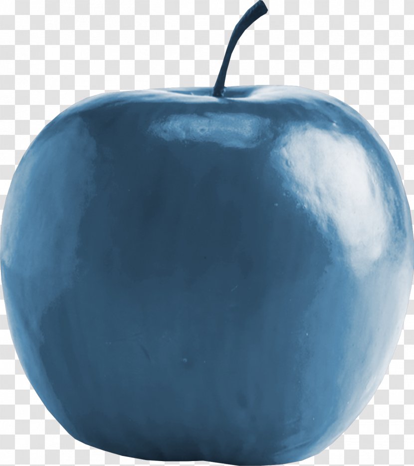 Little Apple - Fruit - Blue Transparent PNG