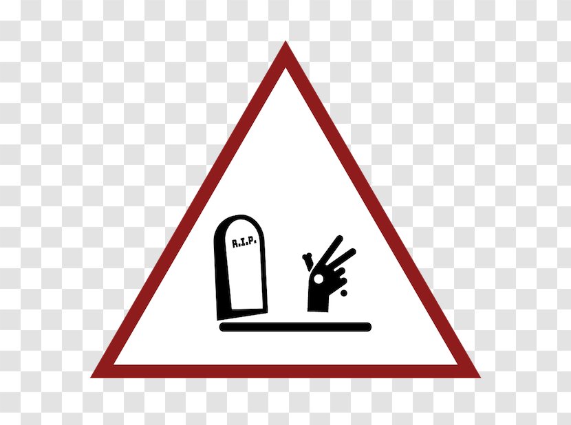 Traffic Sign Triangle Thirty Seconds To Mars Clip Art - Area - Alaska Suicide Warning Signs Transparent PNG