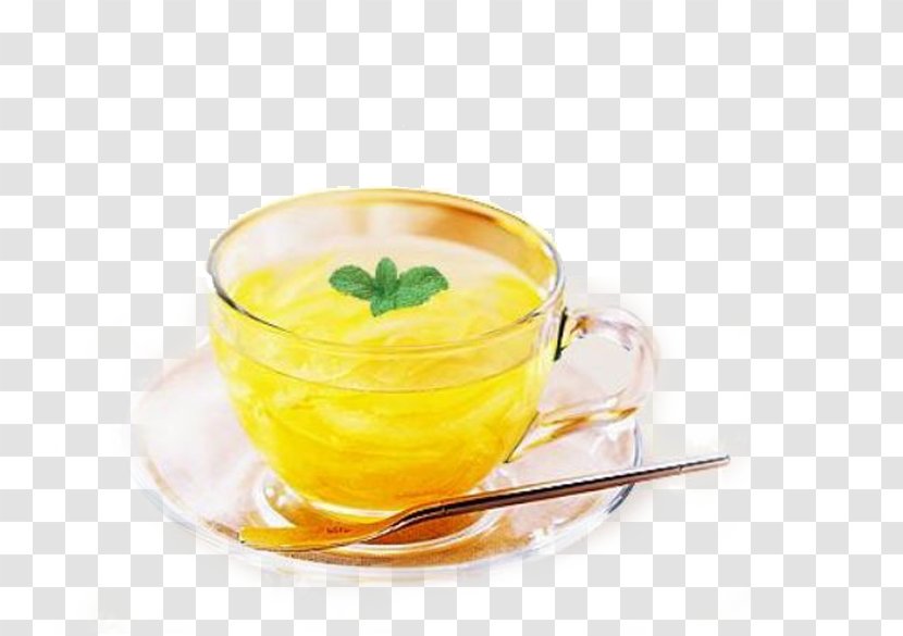 Hong Kong-style Milk Tea Yuja Pomelo Honey - Serveware Transparent PNG