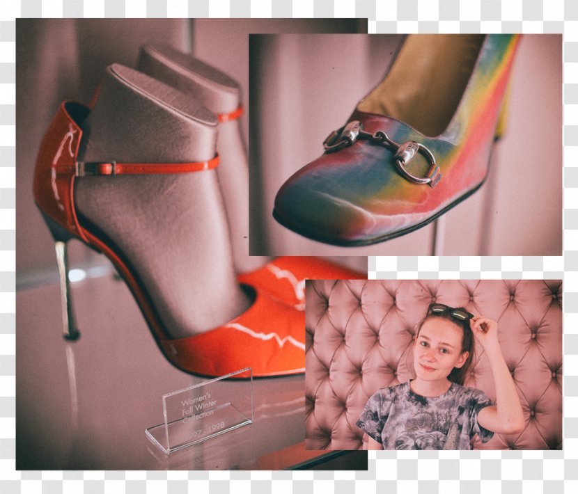 Gucci Garden Fashion High-heeled Shoe - Florence Transparent PNG