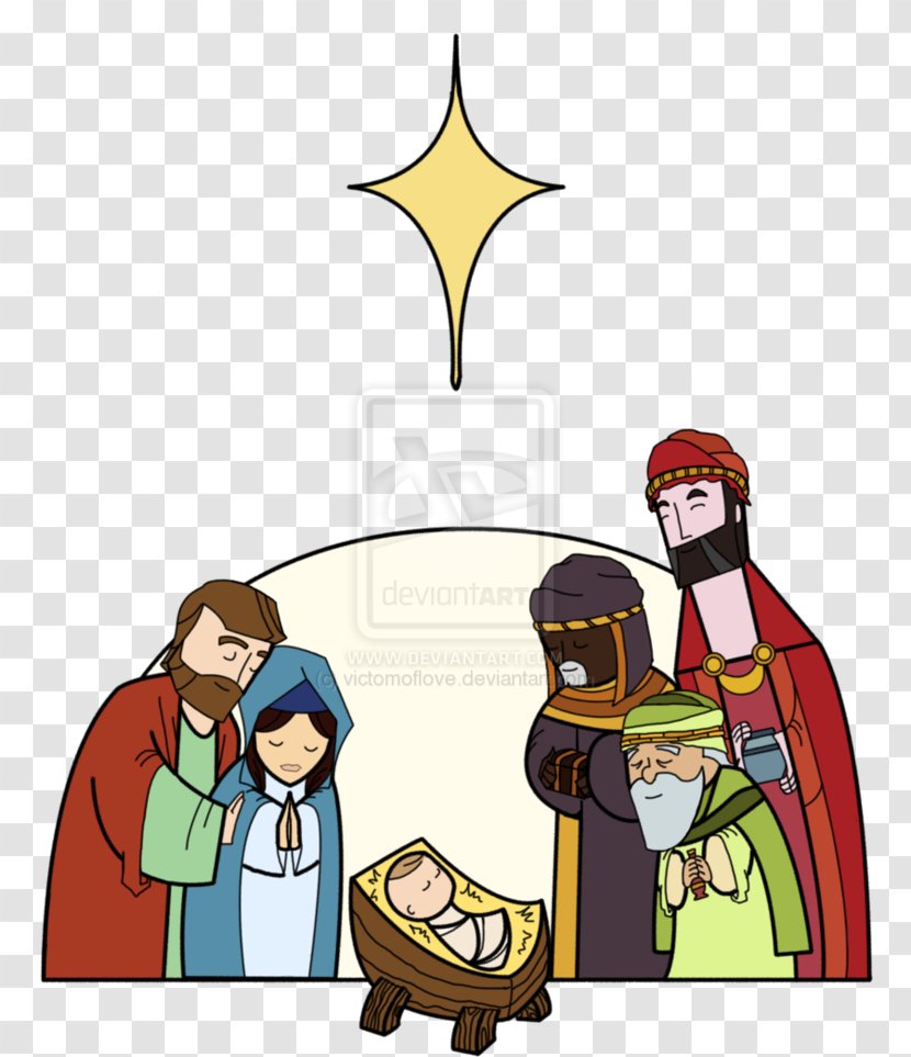 Human Behavior Male Character Clip Art - Fiction - Orthodox Christmas Eve Transparent PNG