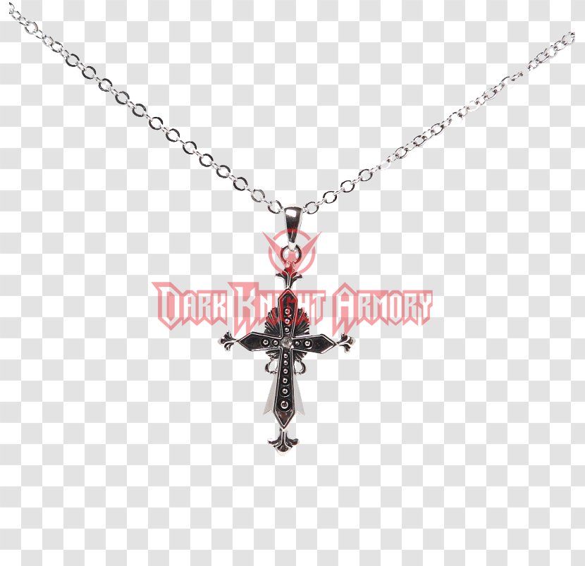 Locket Cross Necklace Earring Transparent PNG