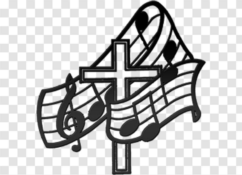 Music Note - Worship - Blackandwhite Symbol Transparent PNG