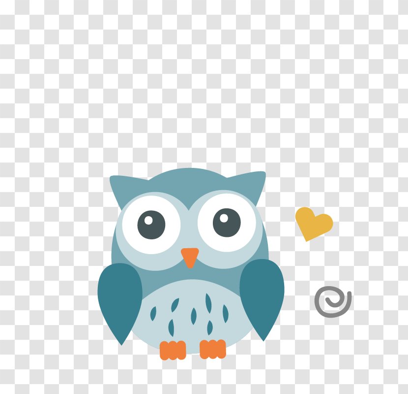 T-shirt Owl Hoodie Bird Sweater - Heart Transparent PNG