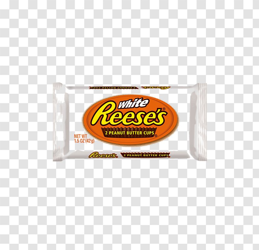 Reese's Peanut Butter Cups Pieces White Chocolate Bar - H B Reese Transparent PNG