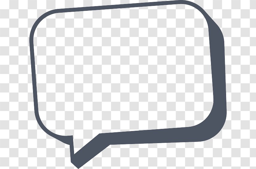 Speech Balloon Clip Art - Rectangle - Speaking Transparent PNG