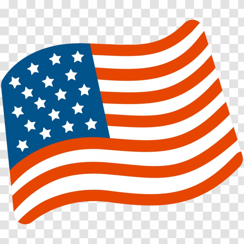 Flag Of The United States Emoji Regional Indicator Symbol - USA Transparent PNG