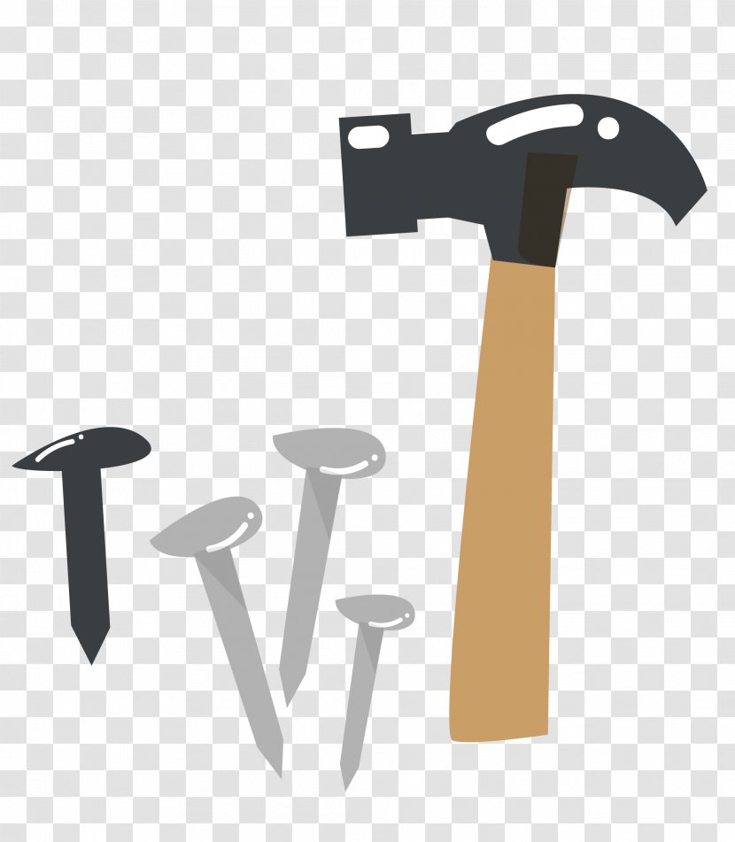 Woodworking - Tool - Vector Hammer Hammers Transparent PNG