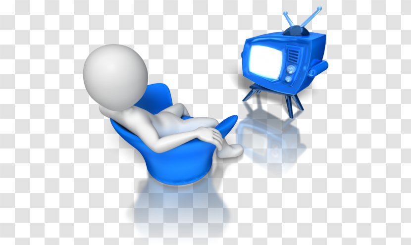 Stick Figure Television Channel Clip Art - Man Watch Tv Transparent PNG