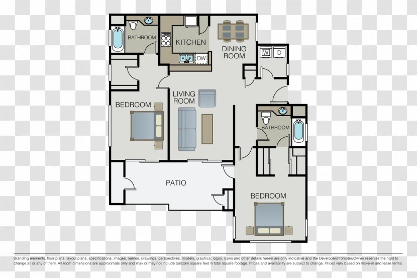 Floor Plan House San Jose Architecture - Property - Holiday Atmosphere Transparent PNG
