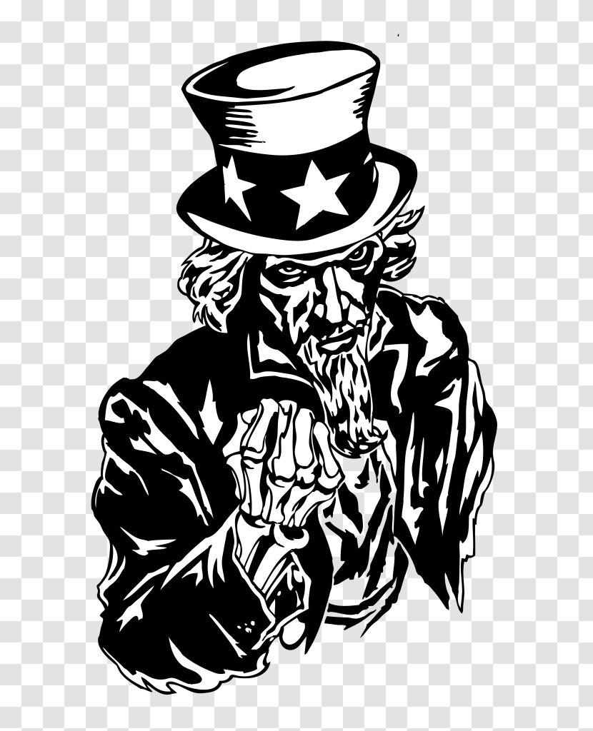 Visual Arts Facial Hair Headgear Clip Art - Uncle Sam Transparent PNG