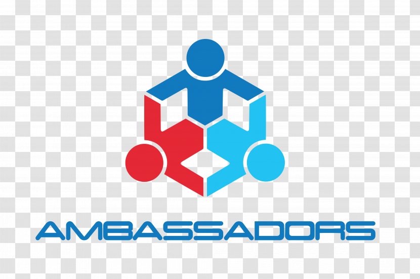 Logo Image Organization Brand The Ambassadors - Ambassador - Blue Transparent PNG