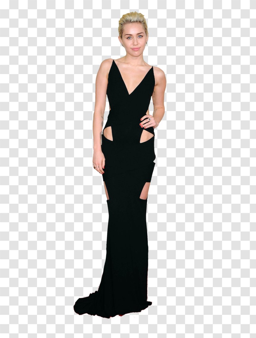 Little Black Dress Fashion Gown Formal Wear - Shoulder Transparent PNG