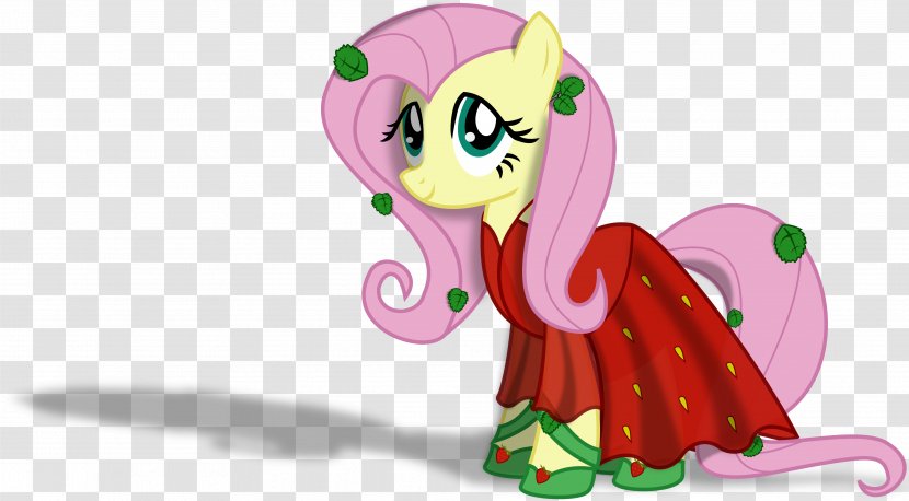 Fluttershy Dress My Little Pony - Watercolor - Wedding Transparent PNG