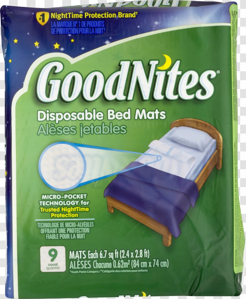Nocturnal Enuresis Bed Sheets Mat GoodNites - Massage Transparent PNG