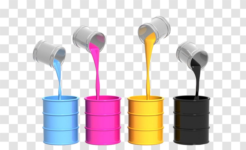 India Paint Industry Manufacturing Coating - Thinner - Color Bucket Transparent PNG