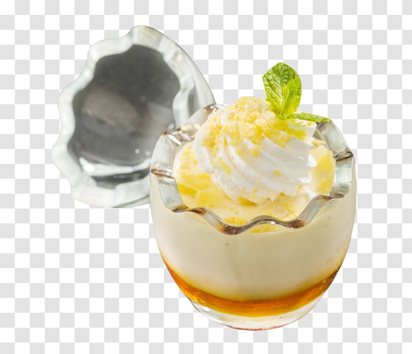 Ice Cream Milk Parfait - Flavor - White Transparent PNG