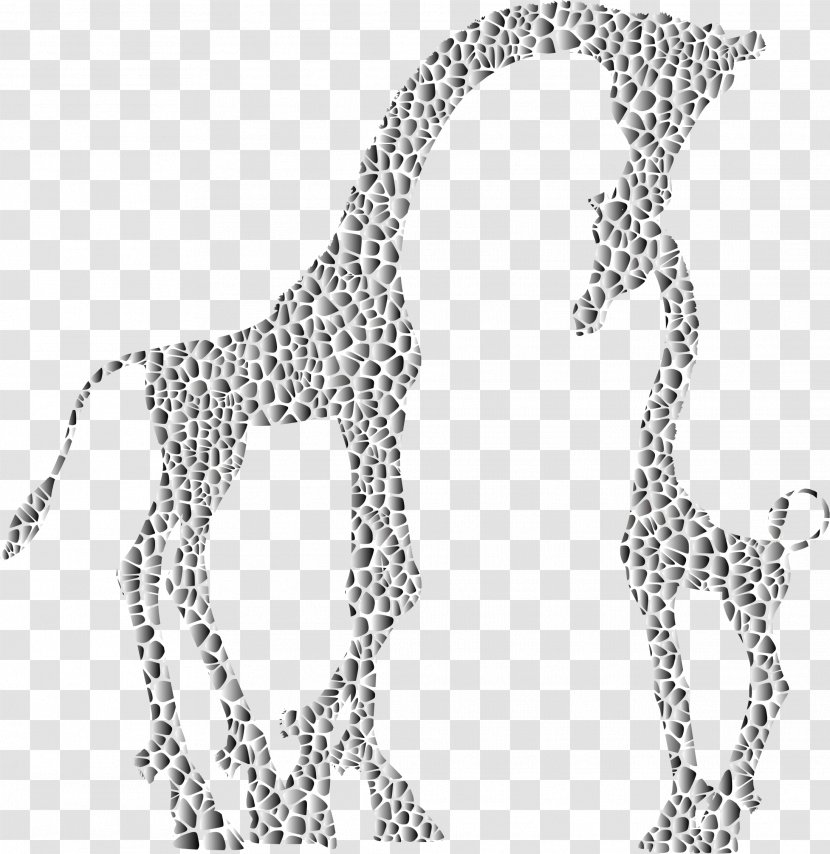 Giraffe Child Mother Clip Art - Animal Figure Transparent PNG