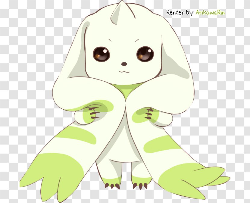 Terriermon Digimon Clip Art - Tree Transparent PNG